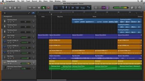 Convert a GarageBand File to MP3