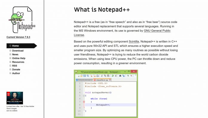 Notepad++